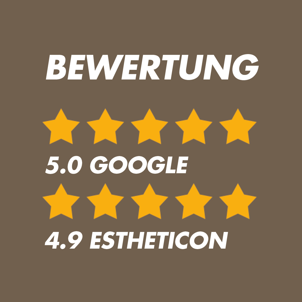 LIPOCLINIC Bewertungen Google und Estheticon