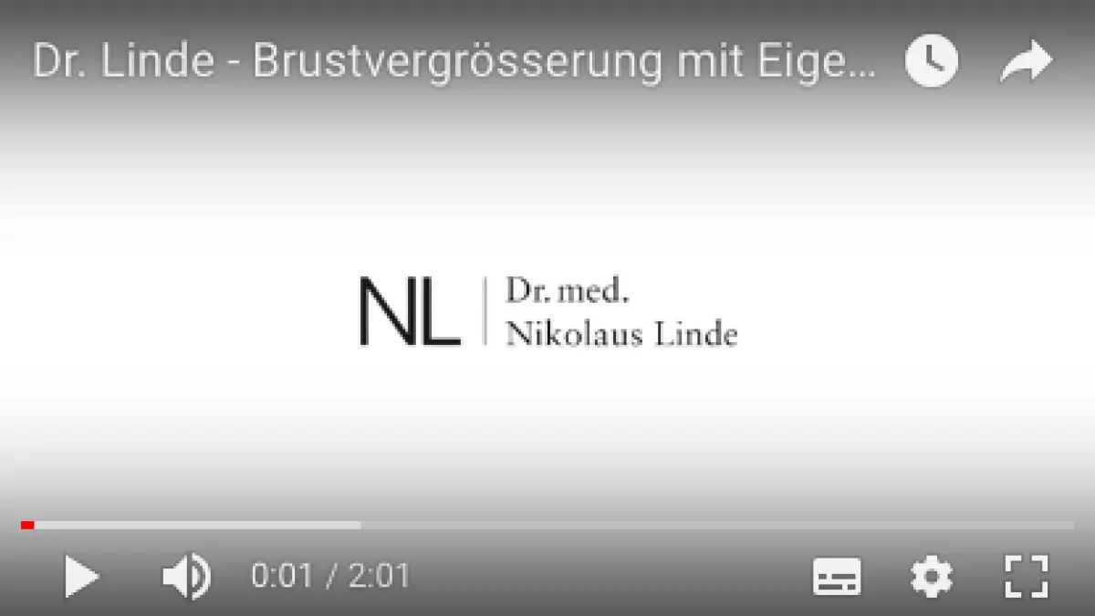 Dr. Linde - Brustvergrösserung mit Eigenfett